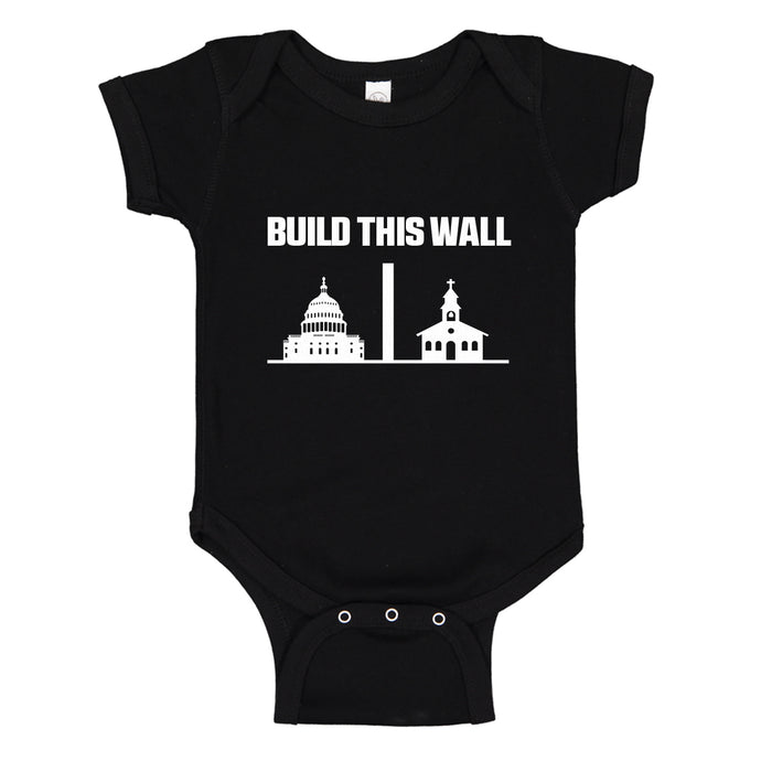 Baby Onesie Build This Wall 100% Cotton Infant Bodysuit