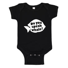 Baby Onesie Do You Speak Whale 100% Cotton Infant Bodysuit