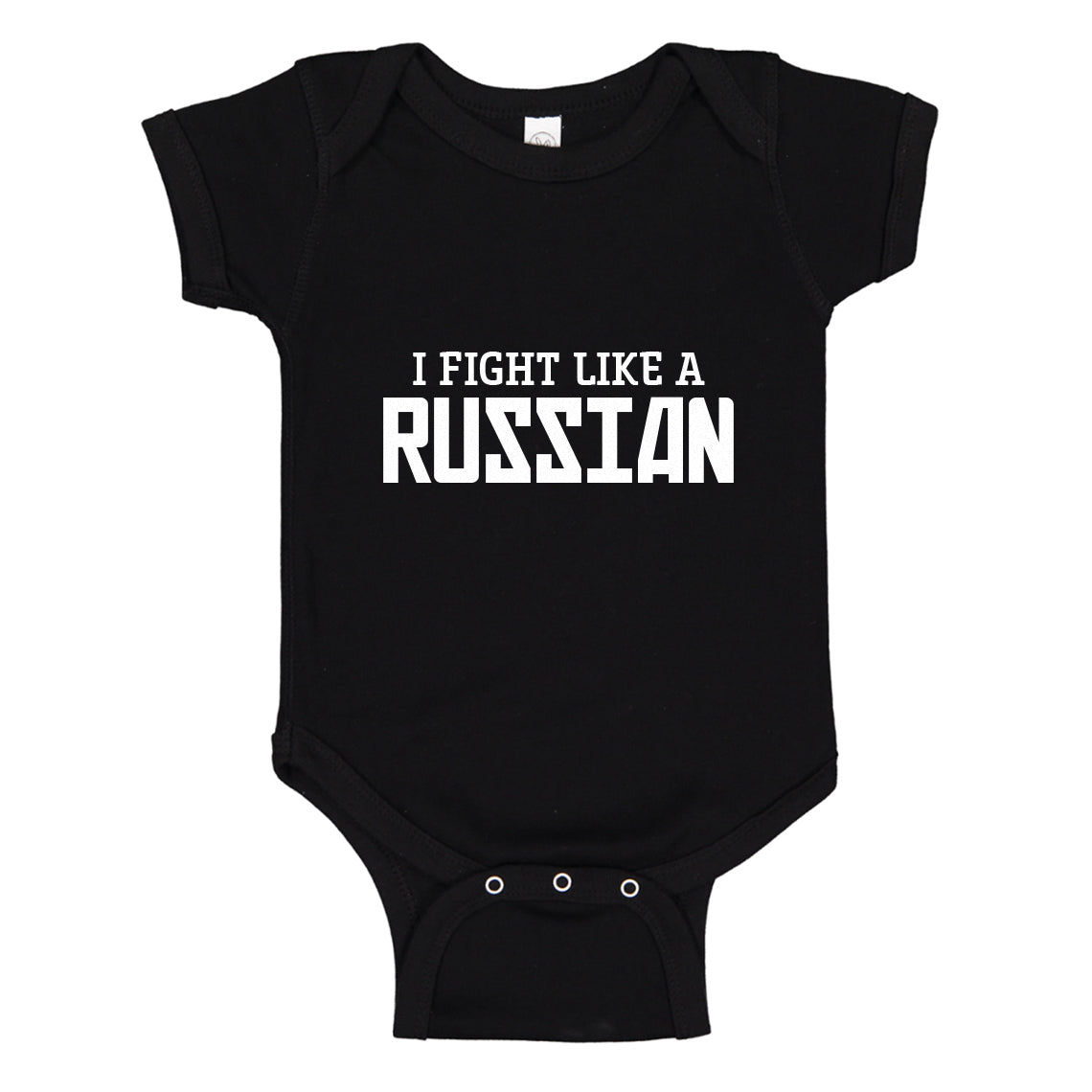 Baby Onesie I Fight Like a Russian 100% Cotton Infant Bodysuit