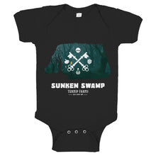 Baby Onesie Sunken Swamp Turnip Farms 100% Cotton Infant Bodysuit