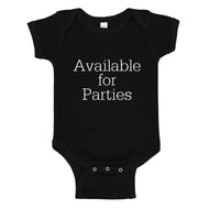 Baby Onesie Available for Parties 100% Cotton Infant Bodysuit