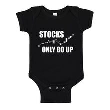 Baby Onesie STOCKS ONLY GO UP 100% Cotton Infant Bodysuit