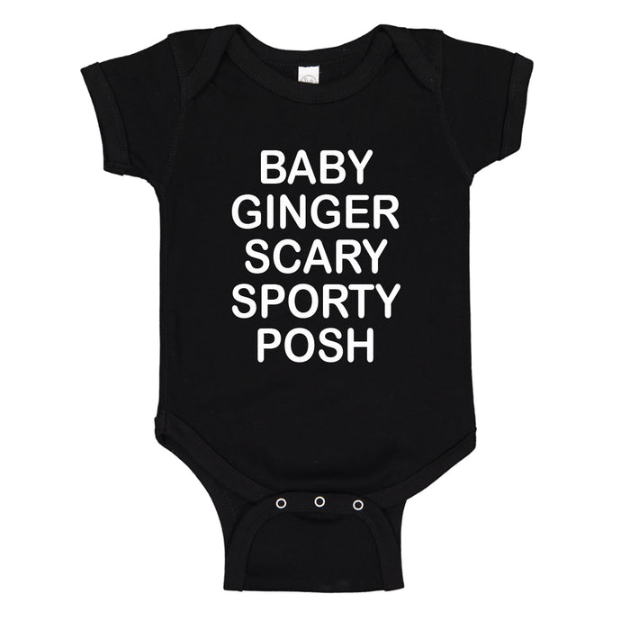 Baby Onesie Spice Names 100% Cotton Infant Bodysuit