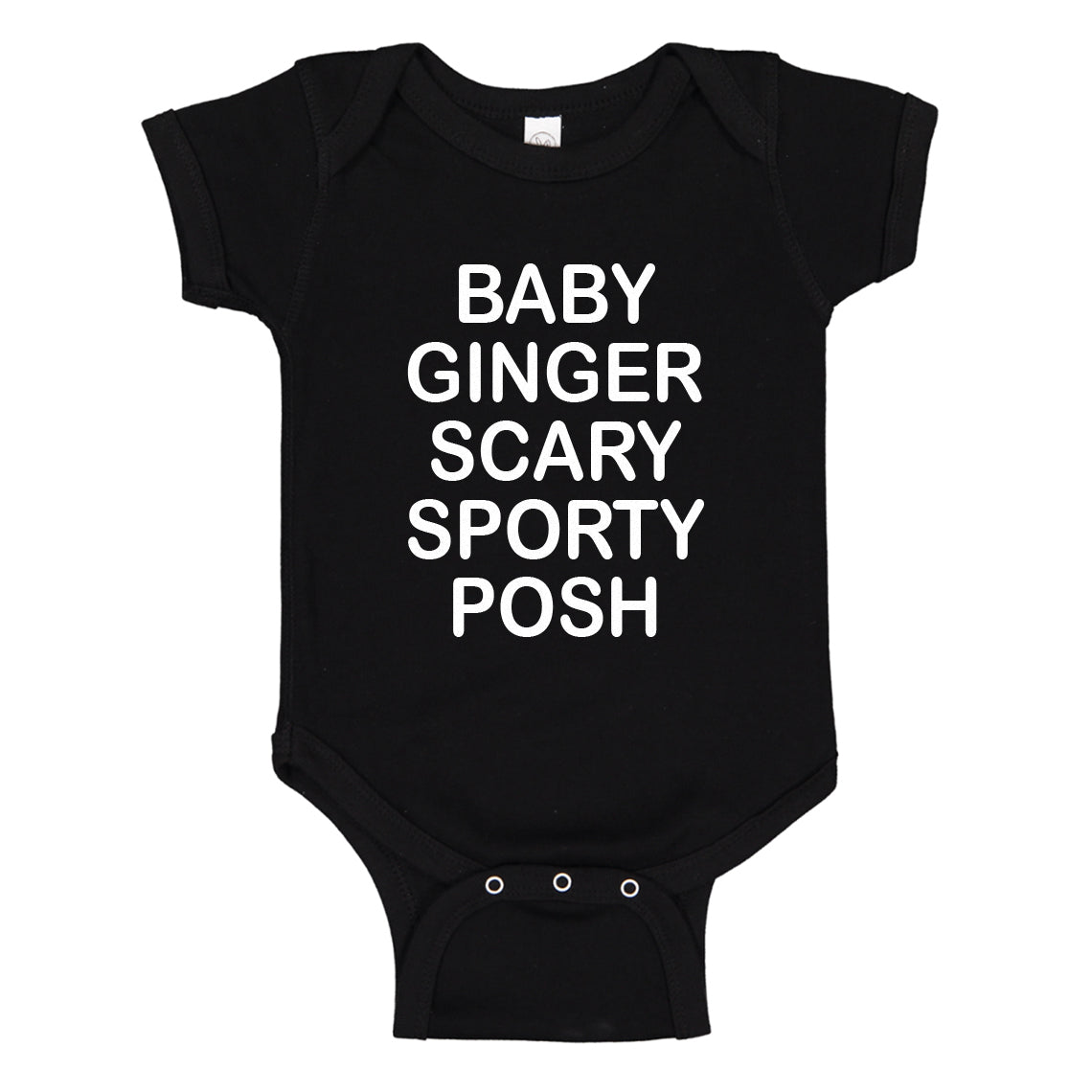 Baby Onesie Spice Names 100% Cotton Infant Bodysuit