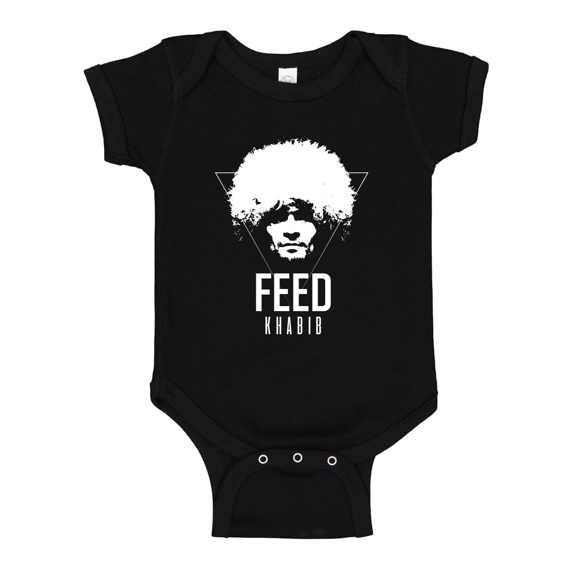 Baby Onesie FEED KHABIB 100% Cotton Infant Bodysuit