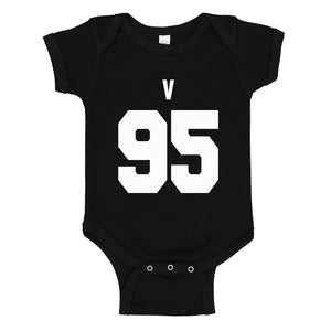 Baby Onesie V 95 100% Cotton Infant Bodysuit