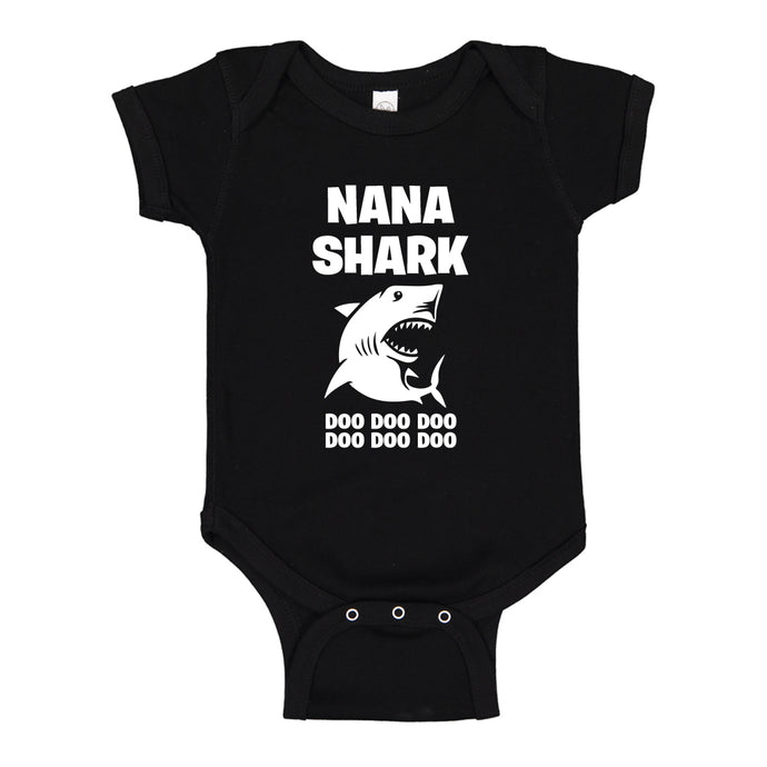 Baby Onesie Nana Shark 100% Cotton Infant Bodysuit