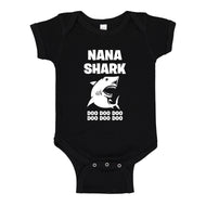 Baby Onesie Nana Shark 100% Cotton Infant Bodysuit