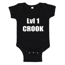 Baby Onesie Lvl 1 Crook 100% Cotton Infant Bodysuit