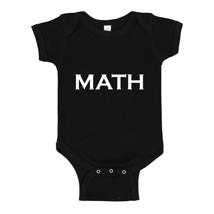 Baby Onesie MATH 100% Cotton Infant Bodysuit
