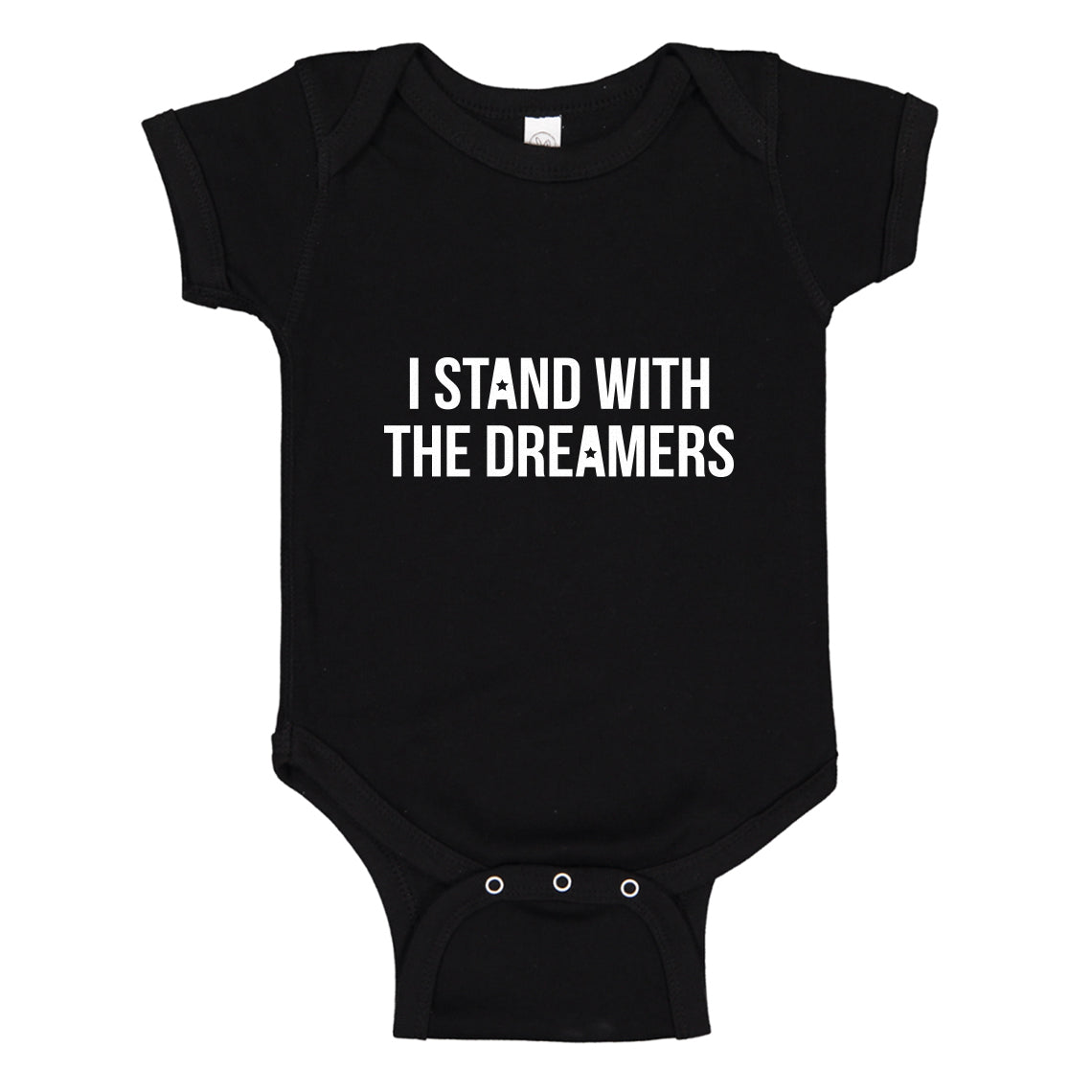 Baby Onesie Stand With the Dreamers 100% Cotton Infant Bodysuit