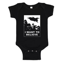 Baby Onesie I Want to Believe Planet Express 100% Cotton Infant Bodysuit