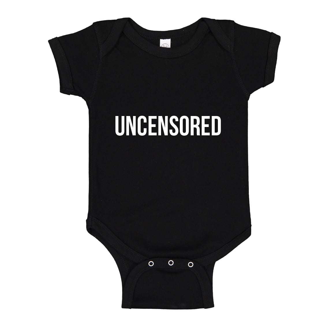 Baby Onesie UNCENSORED 100% Cotton Infant Bodysuit