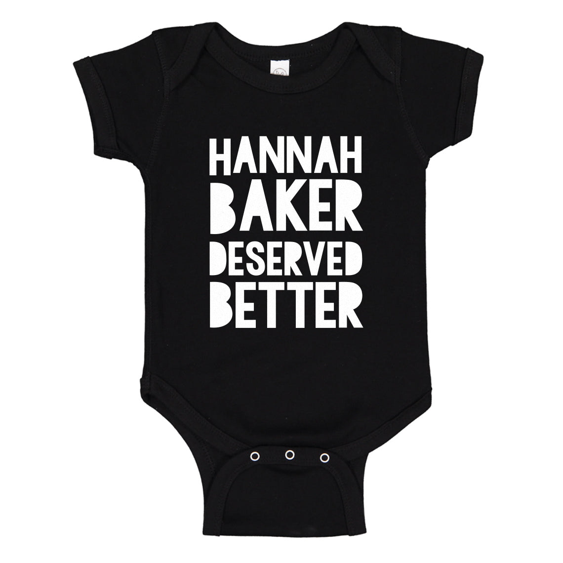Baby Onesie Hannah Baker Deserved Better 100% Cotton Infant Bodysuit