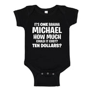Baby Onesie Its ONE BANANA Michael 100% Cotton Infant Bodysuit