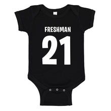 Baby Onesie Freshman 21 100% Cotton Infant Bodysuit
