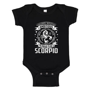 Baby Onesie Scorpio Astrology Zodiac Sign 100% Cotton Infant