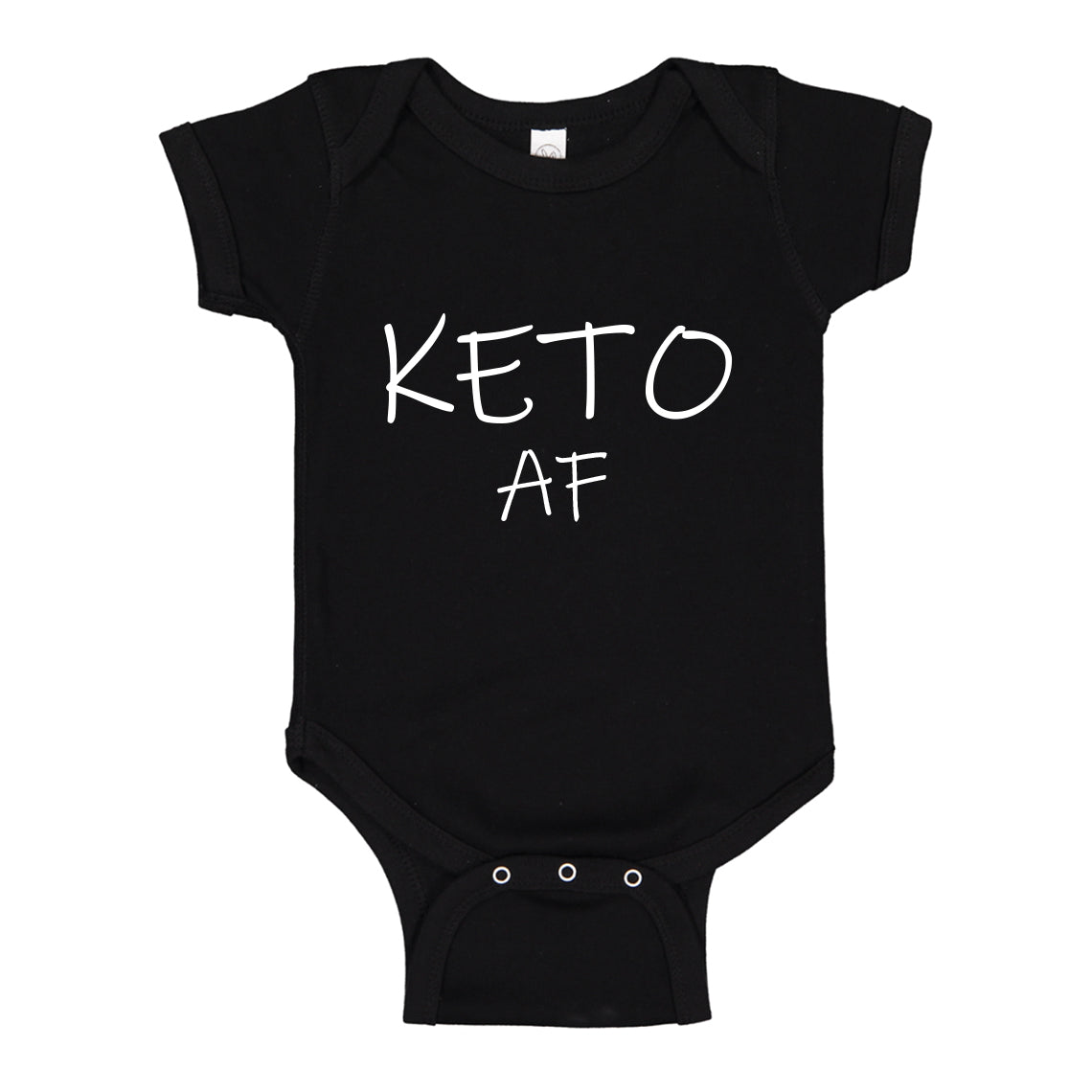Baby Onesie KETO AF 100% Cotton Infant Bodysuit
