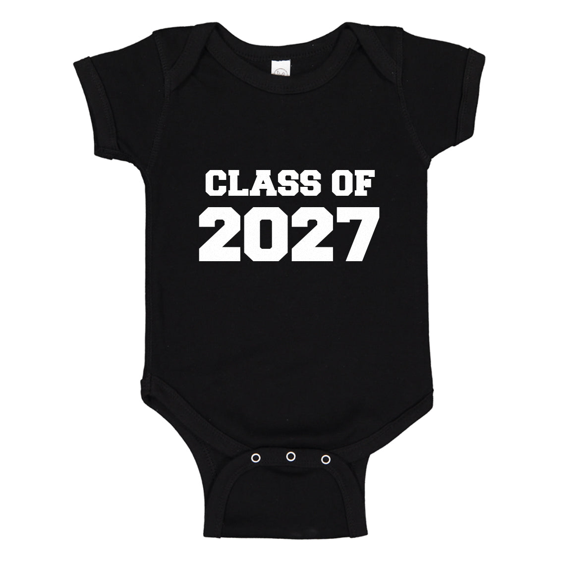 Baby Onesie Class of 2027 100% Cotton Infant Bodysuit