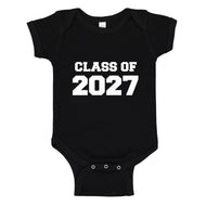 Baby Onesie Class of 2027 100% Cotton Infant Bodysuit