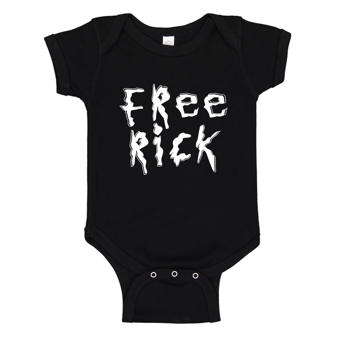 Baby Onesie Free Rick 100% Cotton Infant Bodysuit