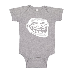 Baby Onesie Trollface 100% Cotton Infant Bodysuit
