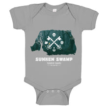 Baby Onesie Sunken Swamp Turnip Farms 100% Cotton Infant Bodysuit