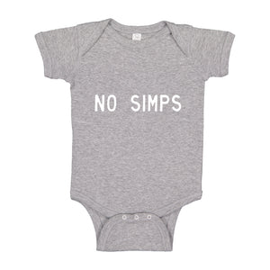 Baby Onesie No Simps 100% Cotton Infant Bodysuit