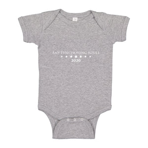 Baby Onesie Any Functioning Adult 100% Cotton Infant Bodysuit