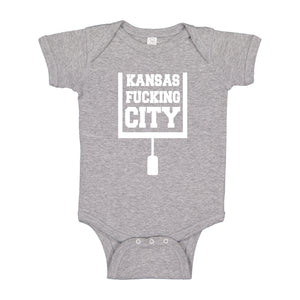 Baby Onesie Kansas Fucking City 100% Cotton Infant Bodysuit