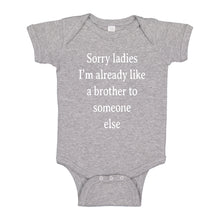 Baby Onesie Sorry Ladies 100% Cotton Infant Bodysuit
