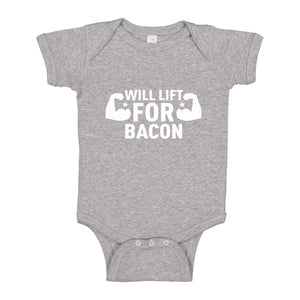 Baby Onesie Will Lift for Bacon 100% Cotton Infant Bodysuit