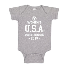 Baby Onesie World Soccer Champs 2019 100% Cotton Infant Bodysuit
