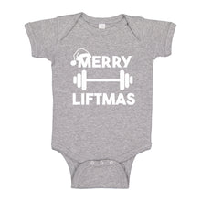 Baby Onesie Merry Liftmas 100% Cotton Infant Bodysuit