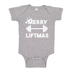Baby Onesie Merry Liftmas 100% Cotton Infant Bodysuit