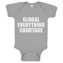 Baby Onesie Global Everything Shortage 100% Cotton Infant Bodysuit