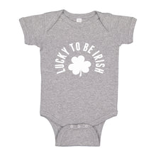Baby Onesie Lucky to be Irish 100% Cotton Infant Bodysuit