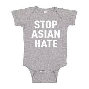 Baby Onesie STOP ASIAN HATE 100% Cotton Infant Bodysuit