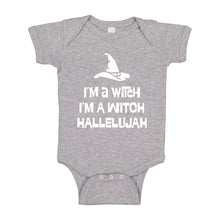 Baby Onesie Im a Witch Hallelujah 100% Cotton Infant Bodysuit