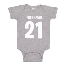 Baby Onesie Freshman 21 100% Cotton Infant Bodysuit