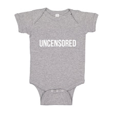 Baby Onesie UNCENSORED 100% Cotton Infant Bodysuit