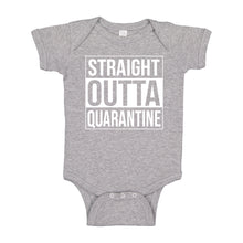 Straight outta shop quarantine baby onesie