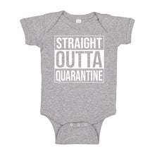 Baby Onesie Straight Outta Quarantine 100% Cotton Infant Bodysuit