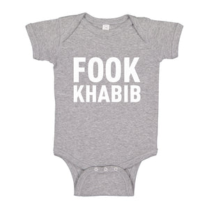 Baby Onesie Fook Khabib 100% Cotton Infant Bodysuit