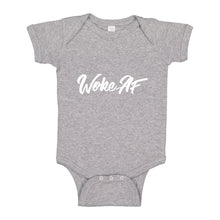 Baby Onesie Woke AF 100% Cotton Infant Bodysuit