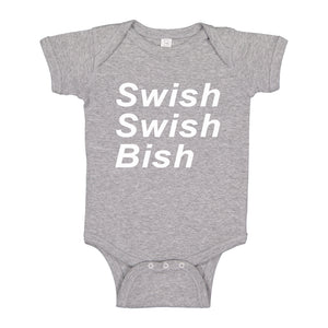 Baby Onesie Swish Swish Bish 100% Cotton Infant Bodysuit