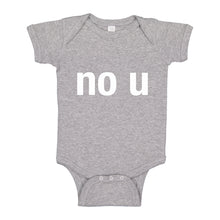 Baby Onesie No U 100% Cotton Infant Bodysuit