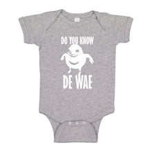 Baby Onesie Do You Know De Wae 100% Cotton Infant Bodysuit
