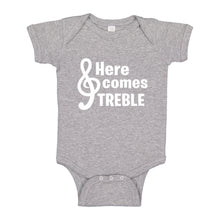 Baby Onesie Here Comes Treble 100% Cotton Infant Bodysuit