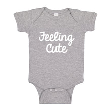 Baby Onesie Feeling Cute 100% Cotton Infant Bodysuit